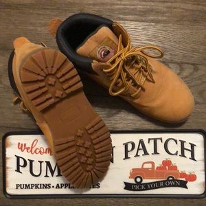 Mens(10)Leather Brahma Hiking/Work Boots EUC